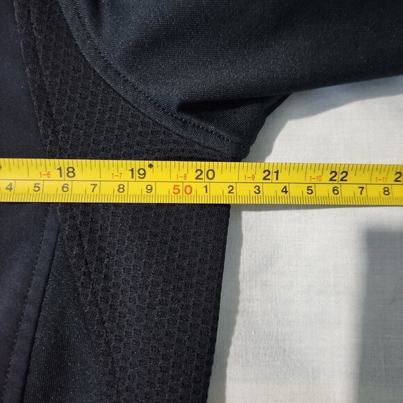 Under Armour Jacket Men's Size LG Cold Gear Black Full Zip Light Jacket - Picture 5 of 6